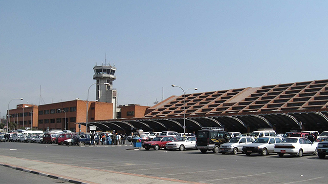 Arrival at Kathmandu