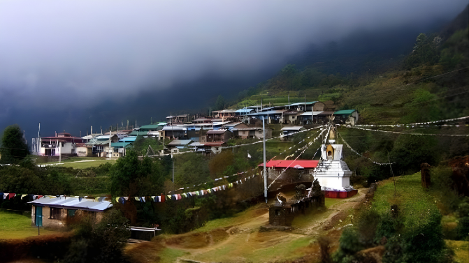 Drive from Sermathang to Melamchi Pul Bazar