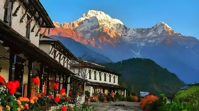 Ghandruk to Nayapul, Drive to Pokhara