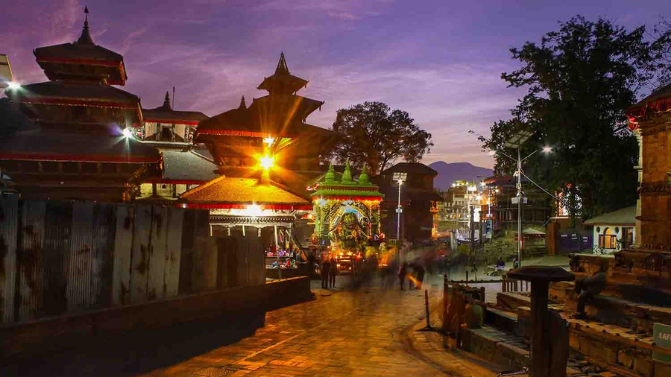 Arrival at Kathmandu