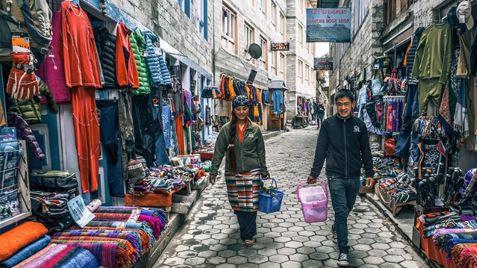Acclimatization day in Namche bazaar