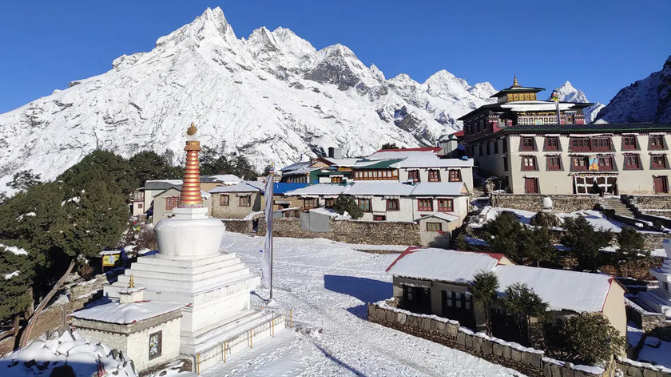 Trek to Tengboche