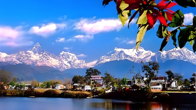 Second Day rafting from Modi Khola to the  Village of Purti Ghat